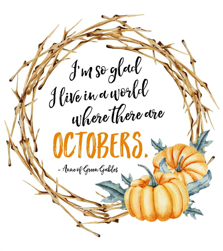 Free Thanksgiving And Fall Printables - Clean And Scentsible with regard to Free Fall Printables 8x10