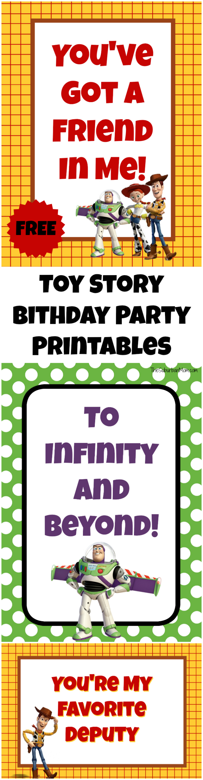 Free Toy Story Party Printables - The Suburban Mom throughout Free Printables Toy Story