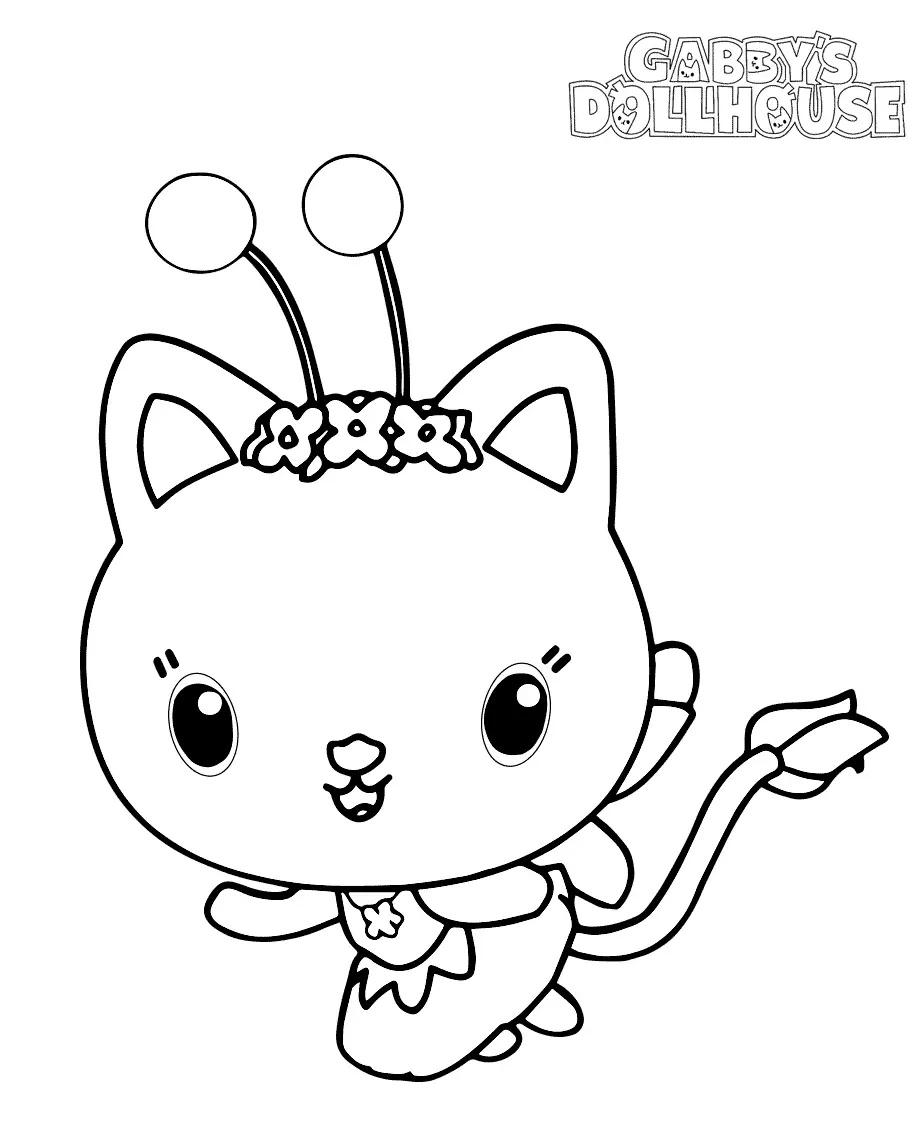 Gabby S Dollhouse Coloring Pages To Print - Free Printable inside Free Printable Gabby&amp;amp;#039;s Dollhouse Coloring Pages