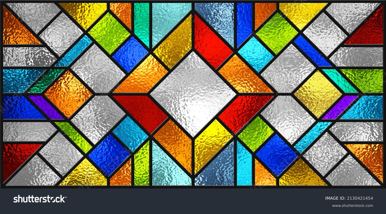 Geometric Pattern Stained Glass Stock Photos And Pictures throughout Printable Geometric Stained Glass Patterns