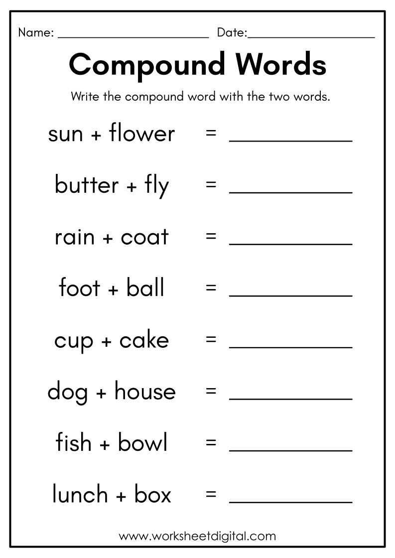 Grade 3 English Worksheets intended for Printable Grammar Worksheets For Grade 3