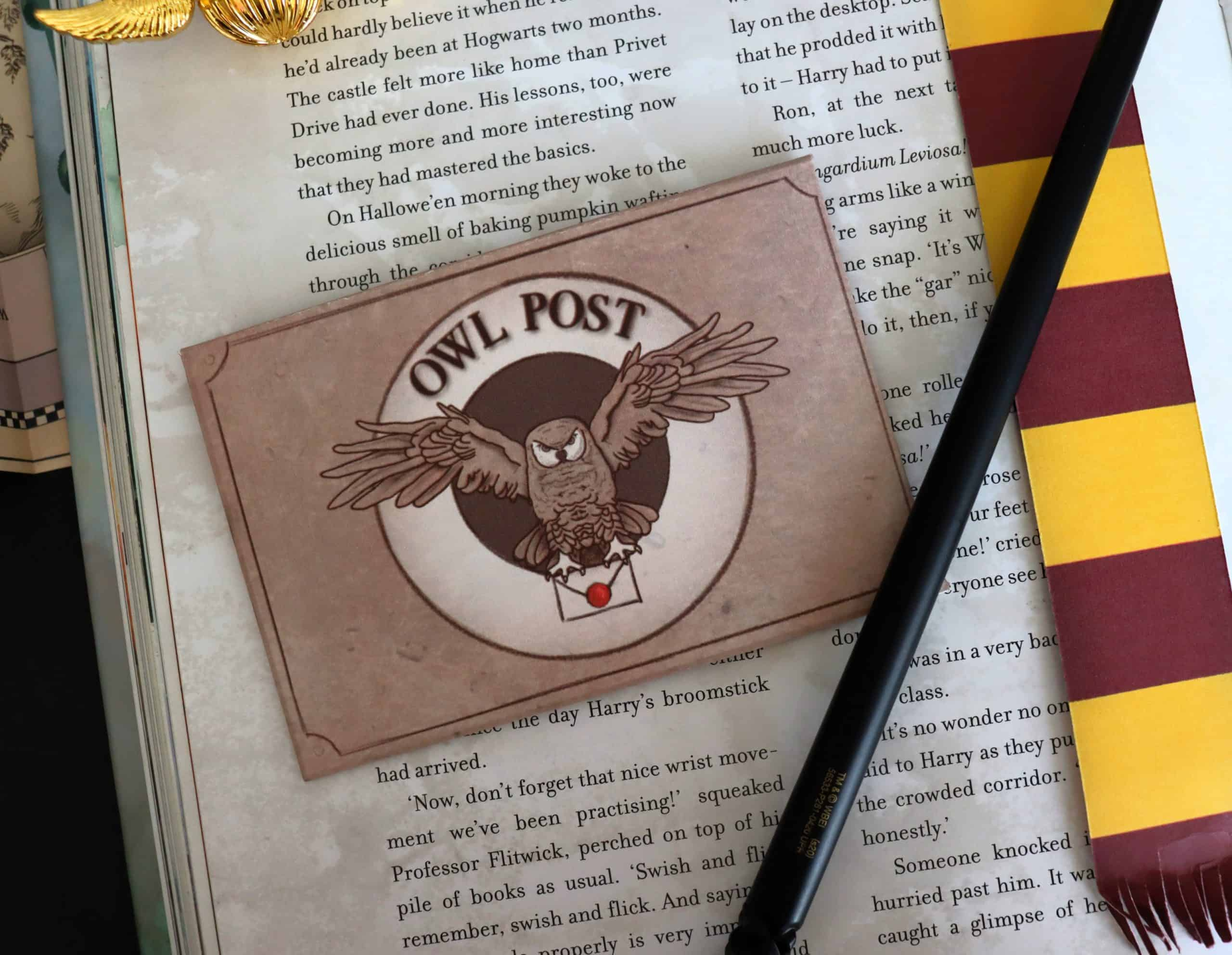 Harry Potter Owl Post Printable - A Girl And A Glue Gun for Harry Potter Owl Post Printable