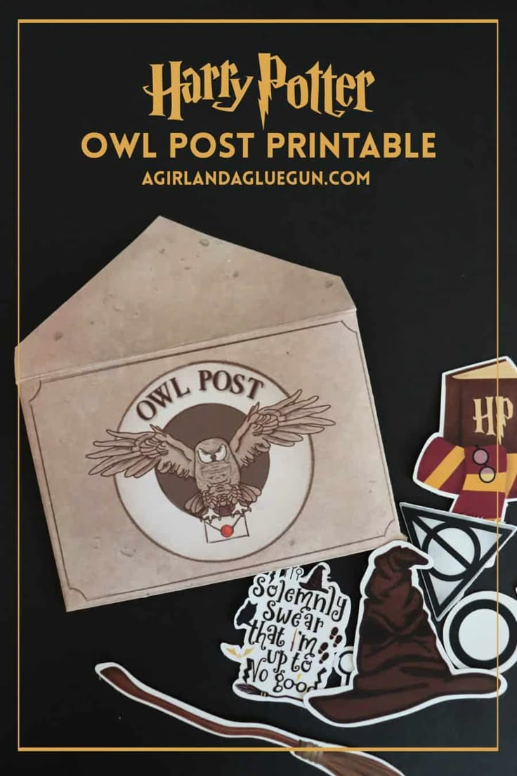 Harry Potter Owl Post Printable with regard to Harry Potter Owl Post Printable