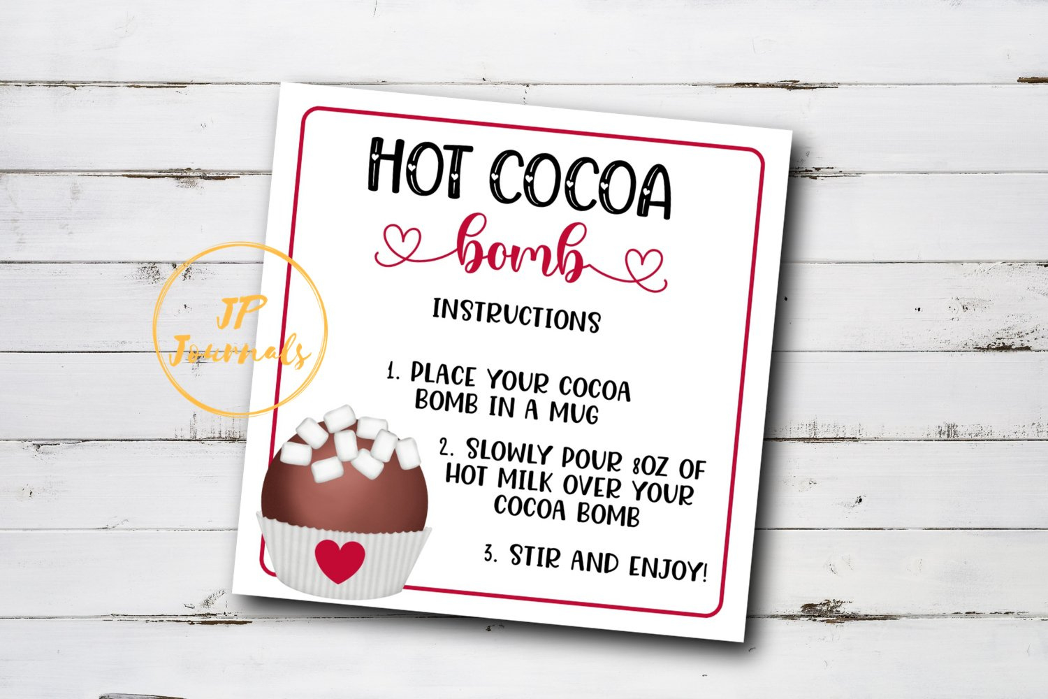 Hot Cocoa Bombs Instructions Printable Pdf Jpg (1148996) inside Hot Chocolate Bombs Instructions Printable Free