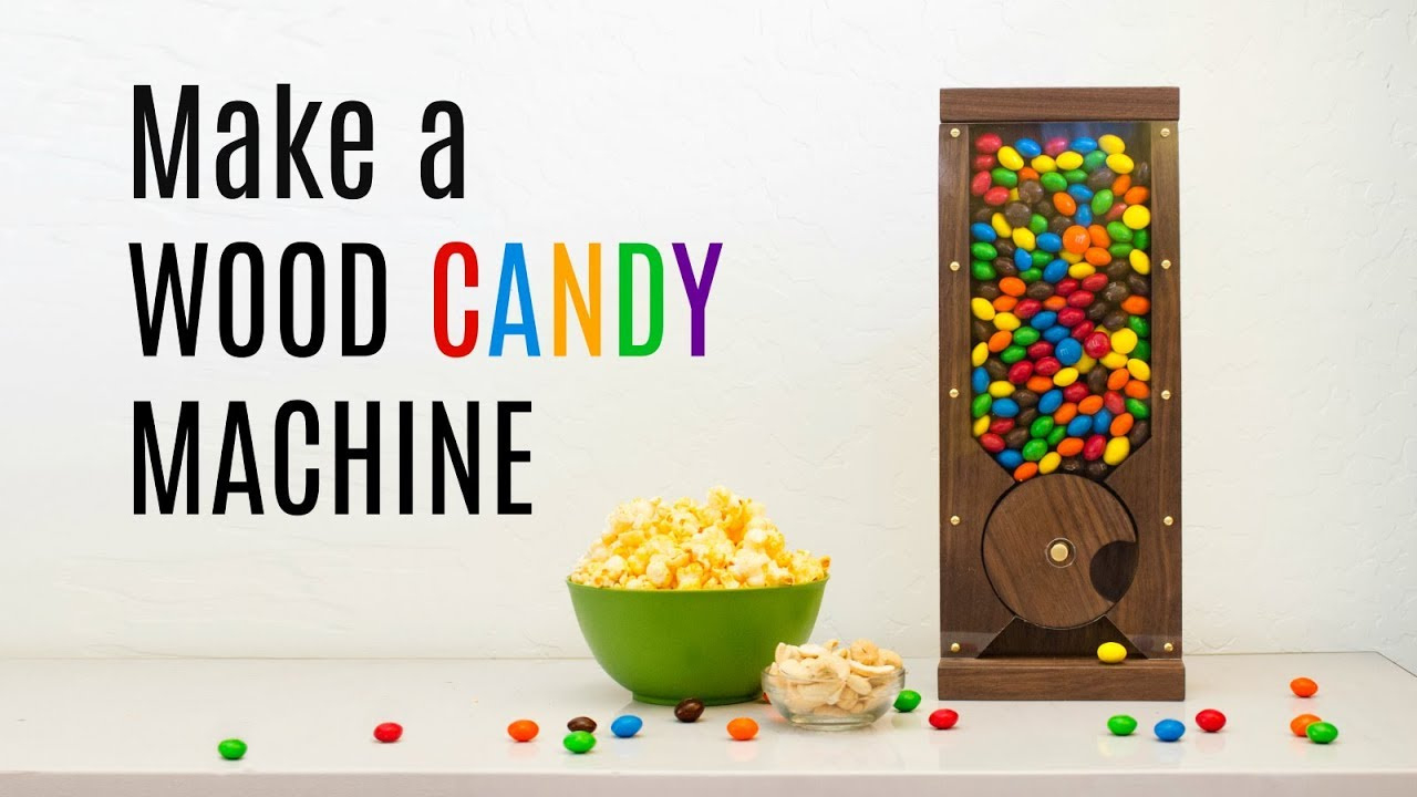 How To Make A Wood Candy Machine | Diy Dispenser | Pneumatic Addict pertaining to Free Printable Wooden Gumball Machine Plans