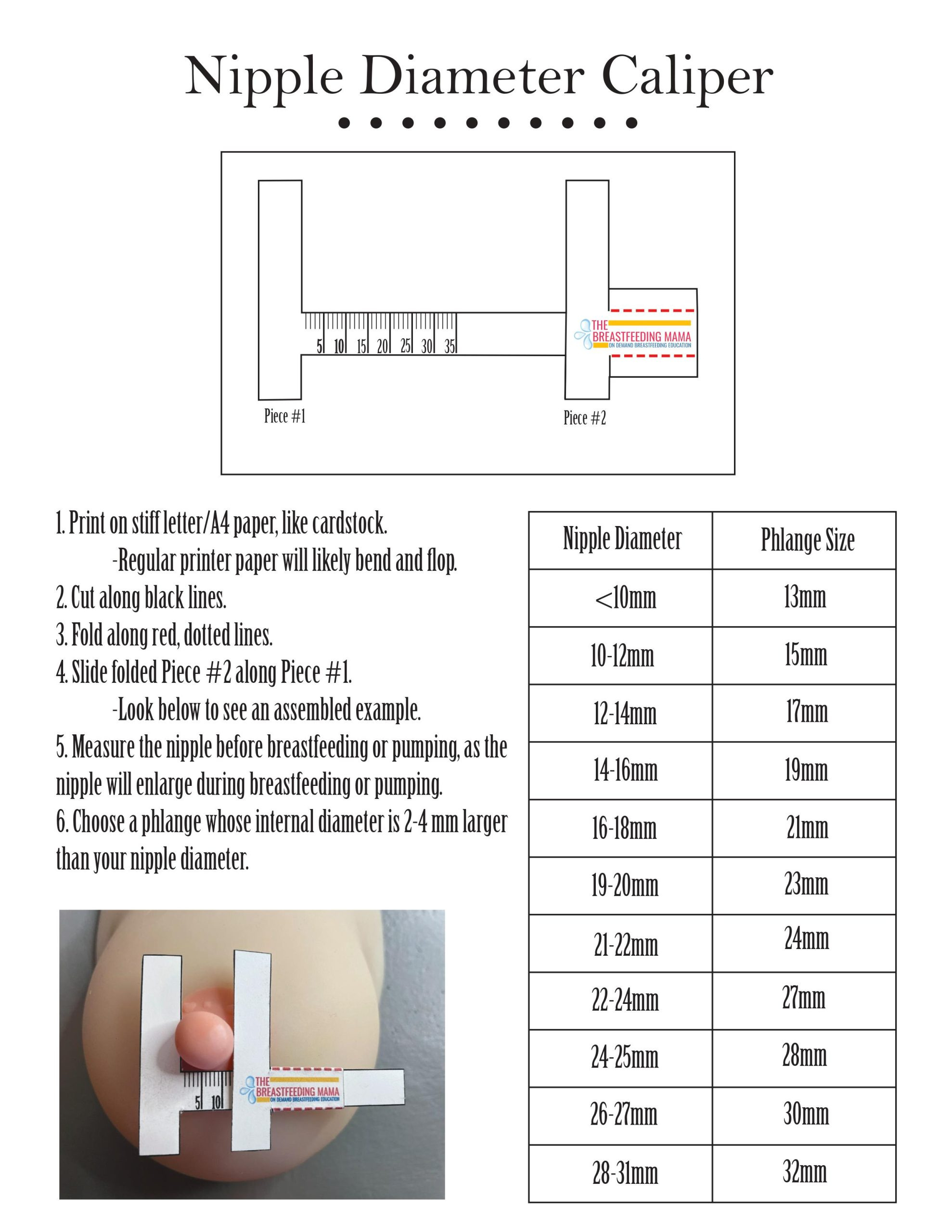 How To Measure Flange Size + Free Printable Ruler - The throughout Free Printable Flange Size Ruler