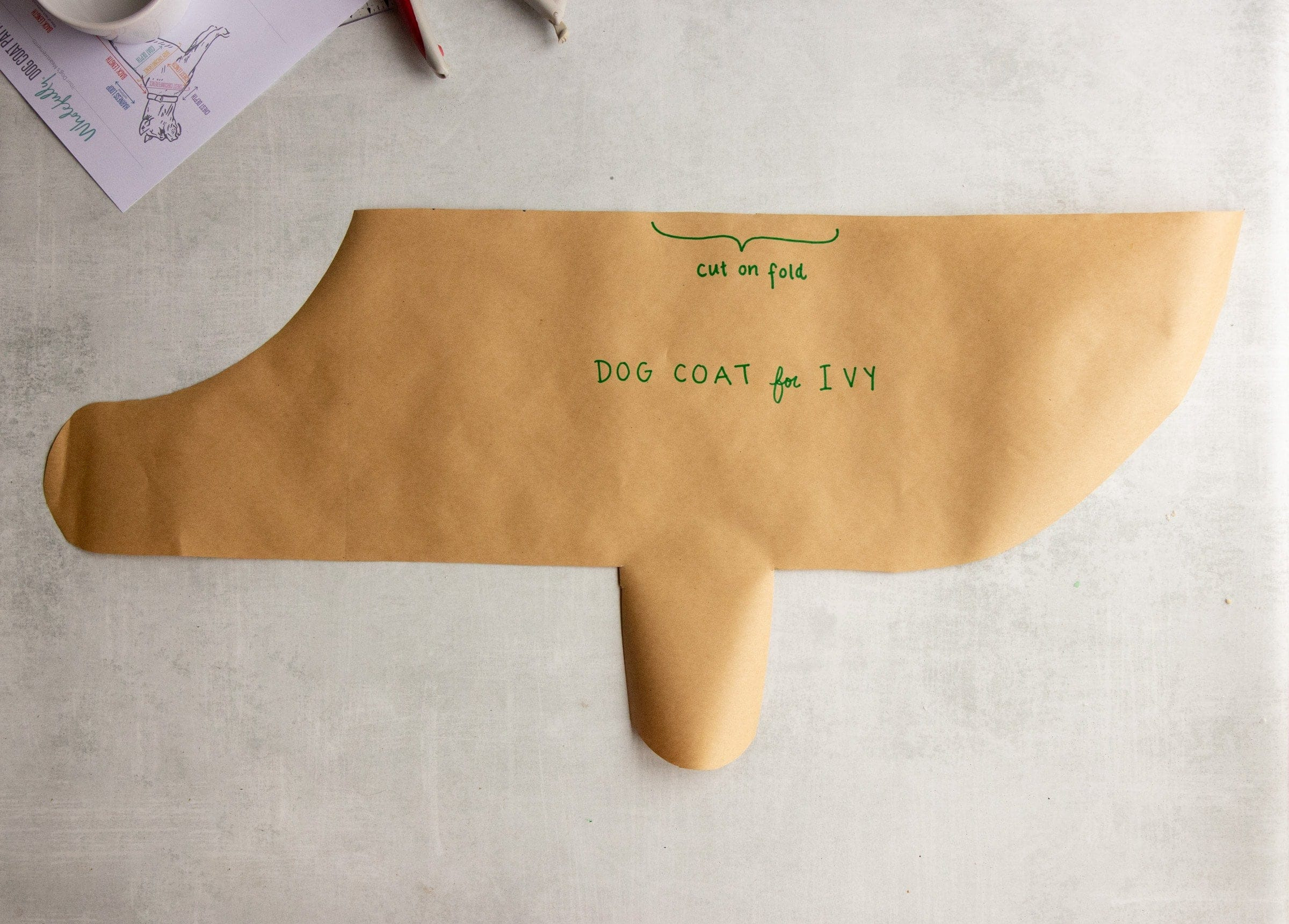 How To Sew A Cozy Custom Dog Coat In Less Than An Hour | Wholefully with Downloadable Dog Coat Sewing Patterns Free Printable