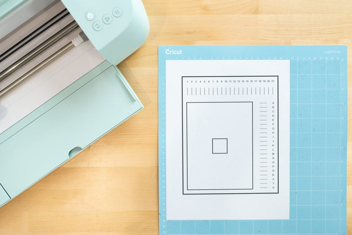 How To Use Cricut&amp;#039;S Print Then Cut Calibration - Hey, Let&amp;#039;S Make Stuff with Printable Cricut Calibration Sheet Free Download