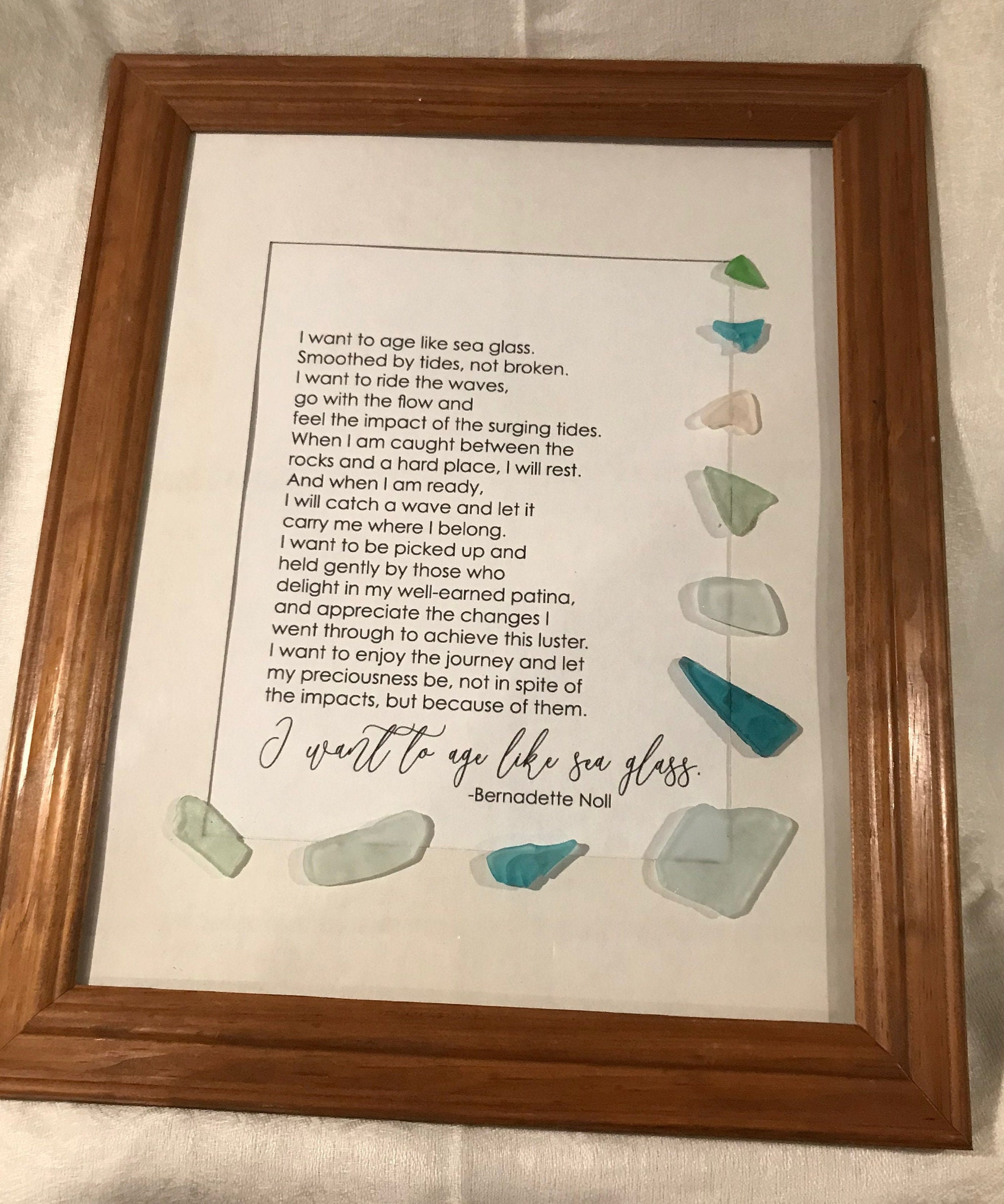 I Want To Age Like Sea Glass - Etsy in I Want to Age Like Sea Glass Printable
