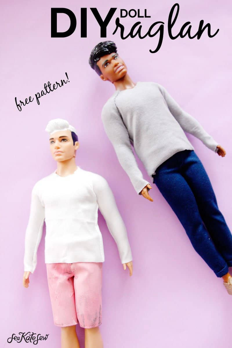 Ken Barbie Doll Shirt Pattern {Free!} - See Kate Sew regarding Free Printable Sewing Patterns For Ken Doll Clothes