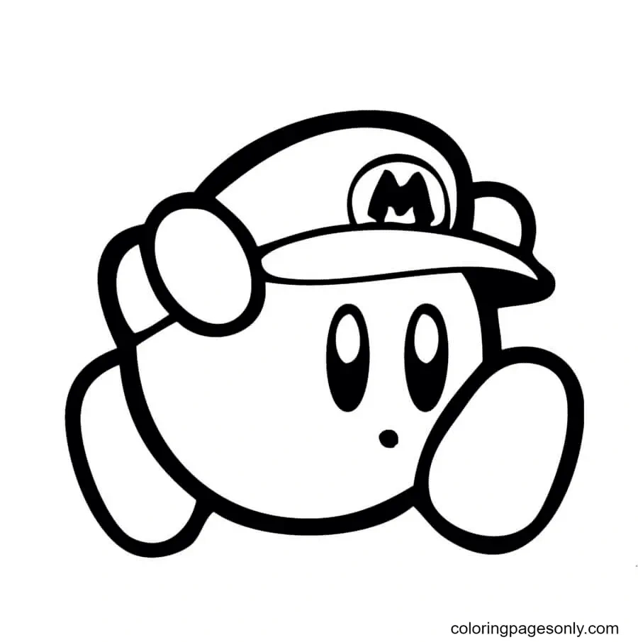 Kirby Coloring Pages To Print - Free Printable Coloring Pages intended for Free Printable Kirby Coloring Pages