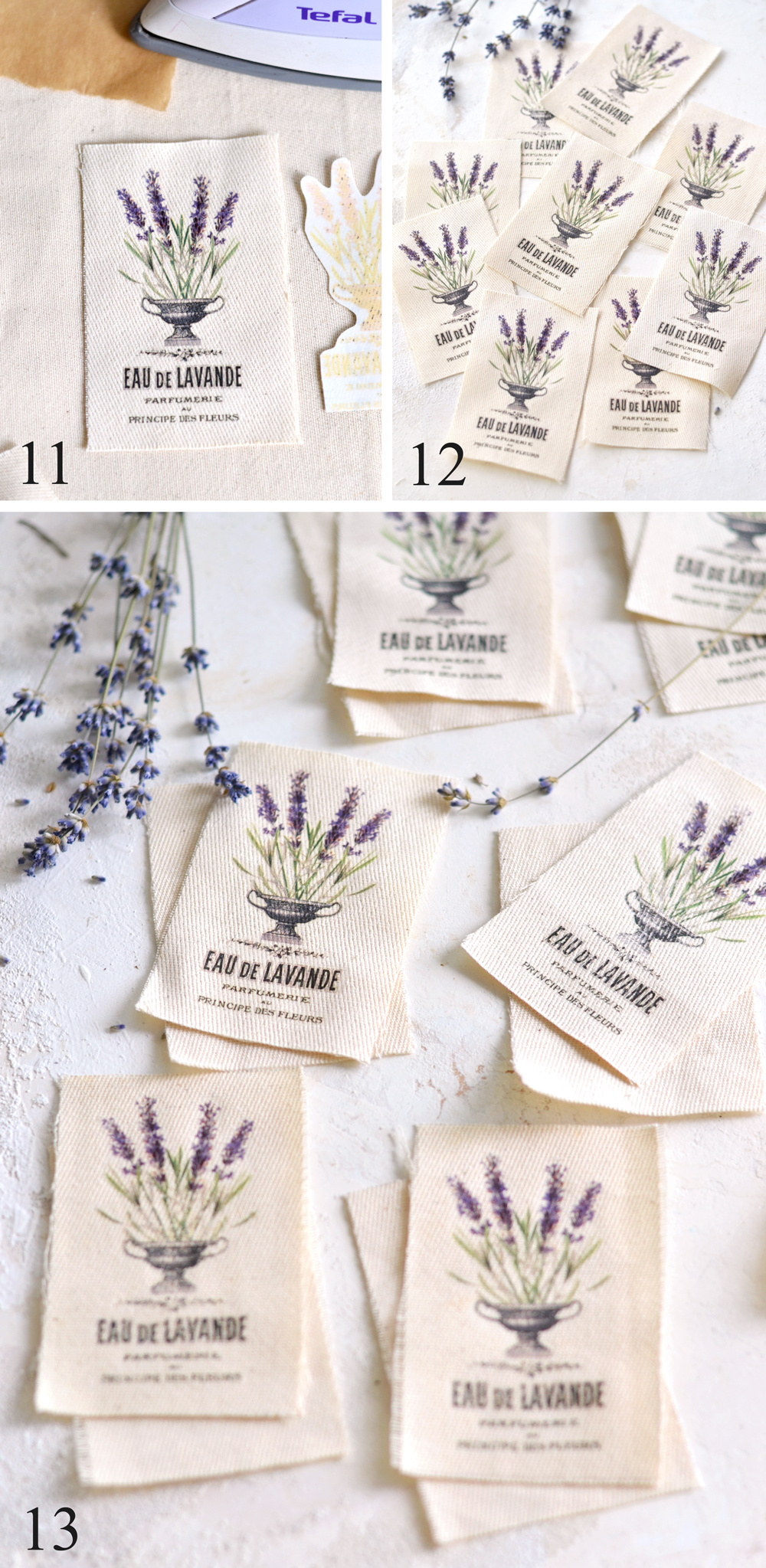 Lavender Sachets Diy - No Sew! - The Graphics Fairy in Lavender Sachets Free Printable