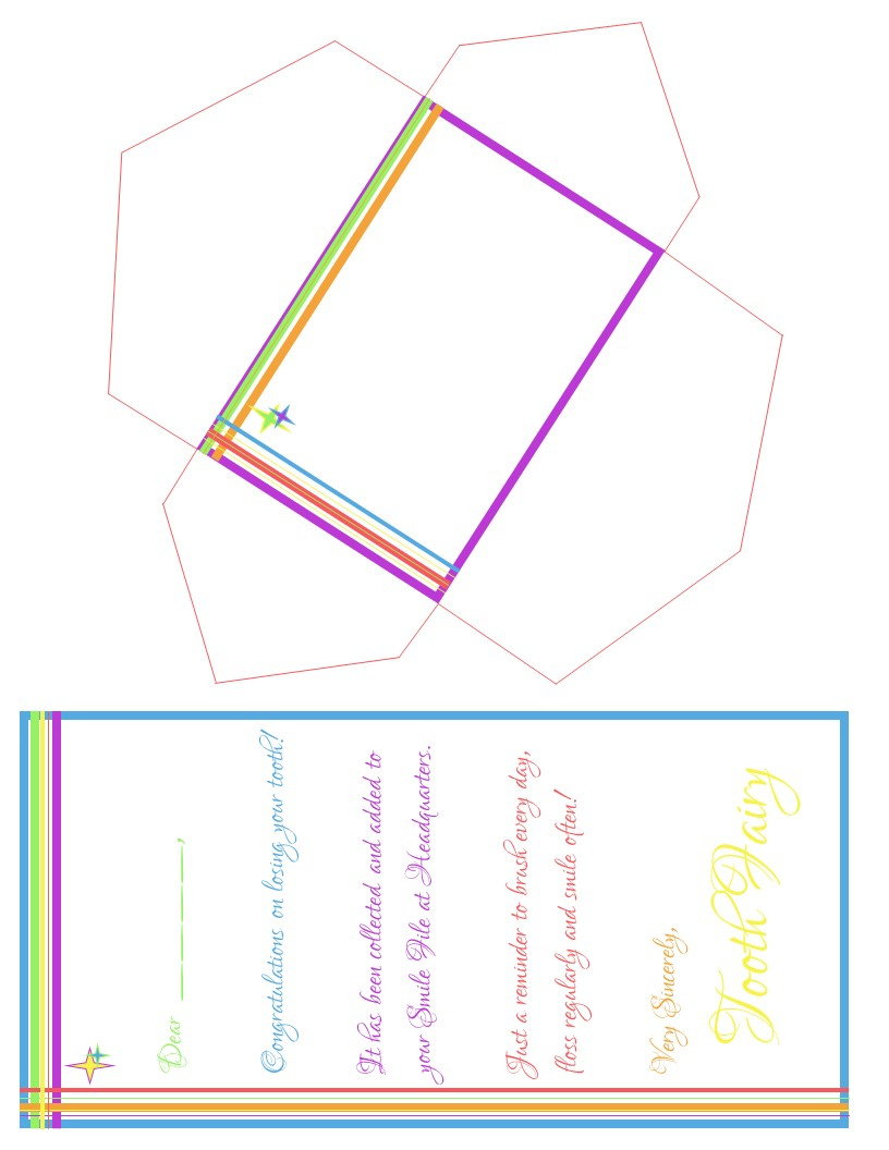 Life Worth The Living Blog inside Free Printable Mini Tooth Fairy Letter