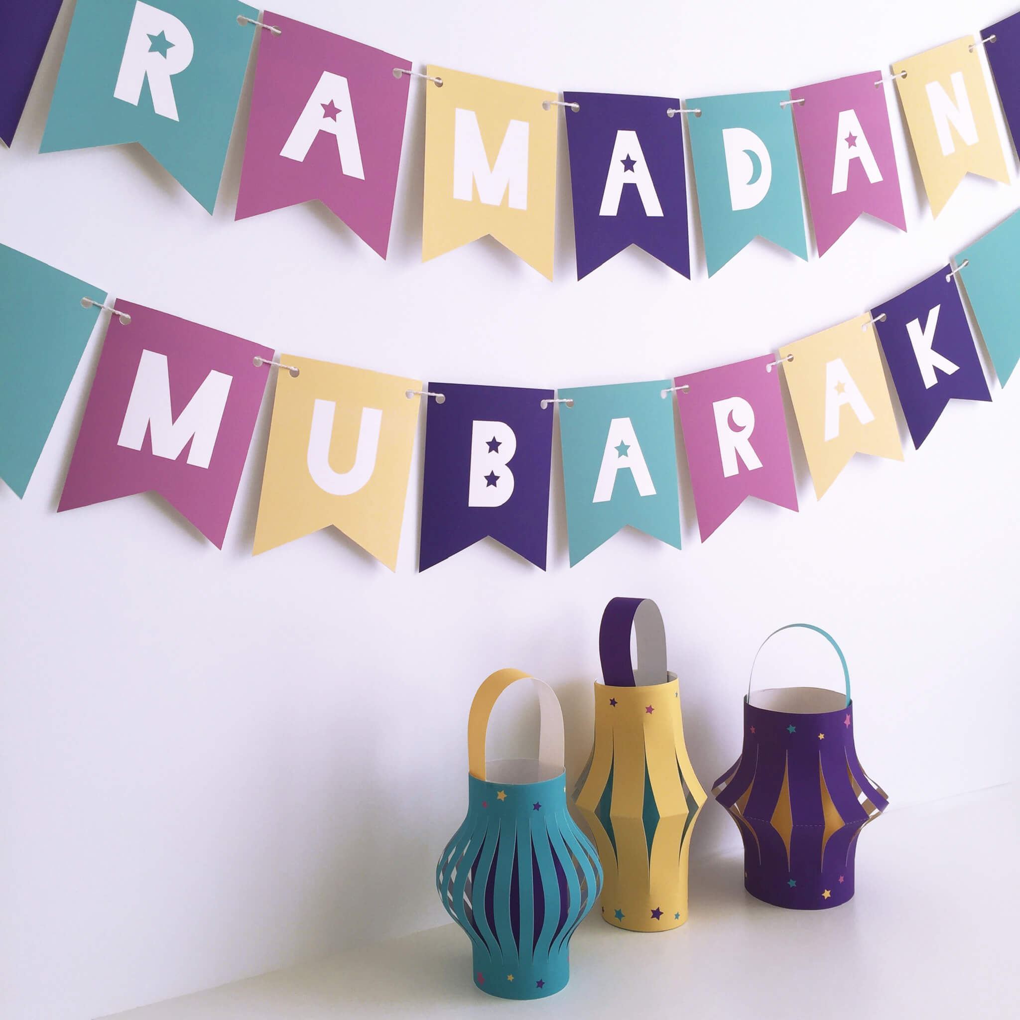 Little Printable Library - Little Wings Creative Colittle Wings pertaining to Printable Ramadan Decorations