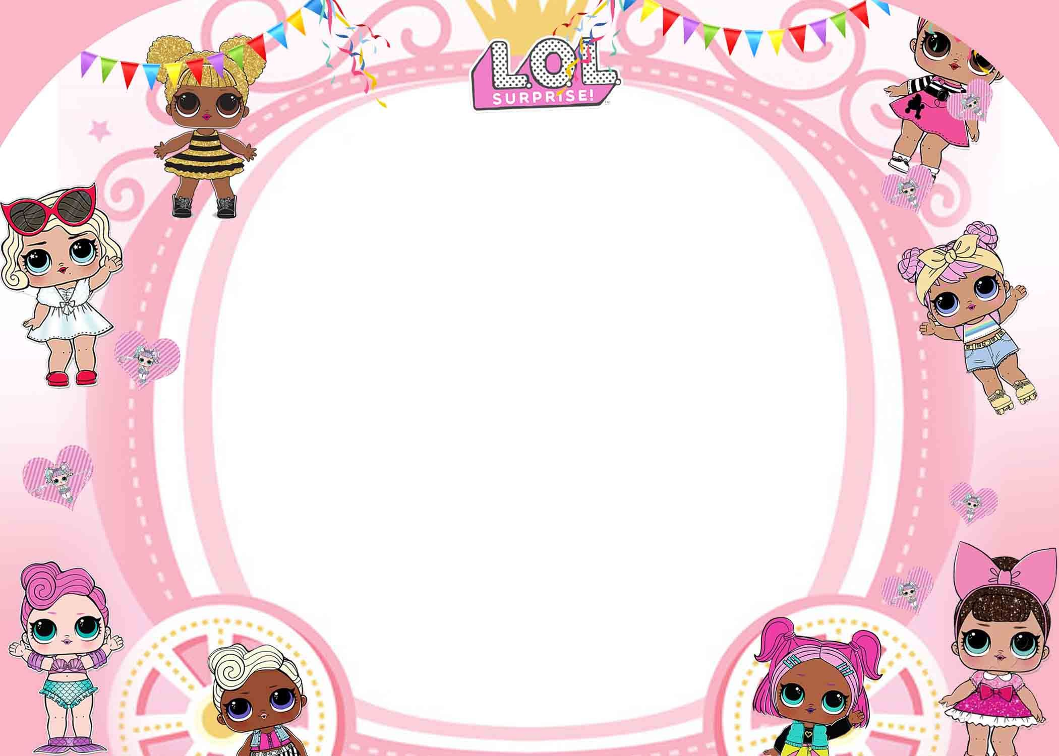 Lol Invitations Sales regarding Downloadable Free Printable Lol Surprise Invitation Template