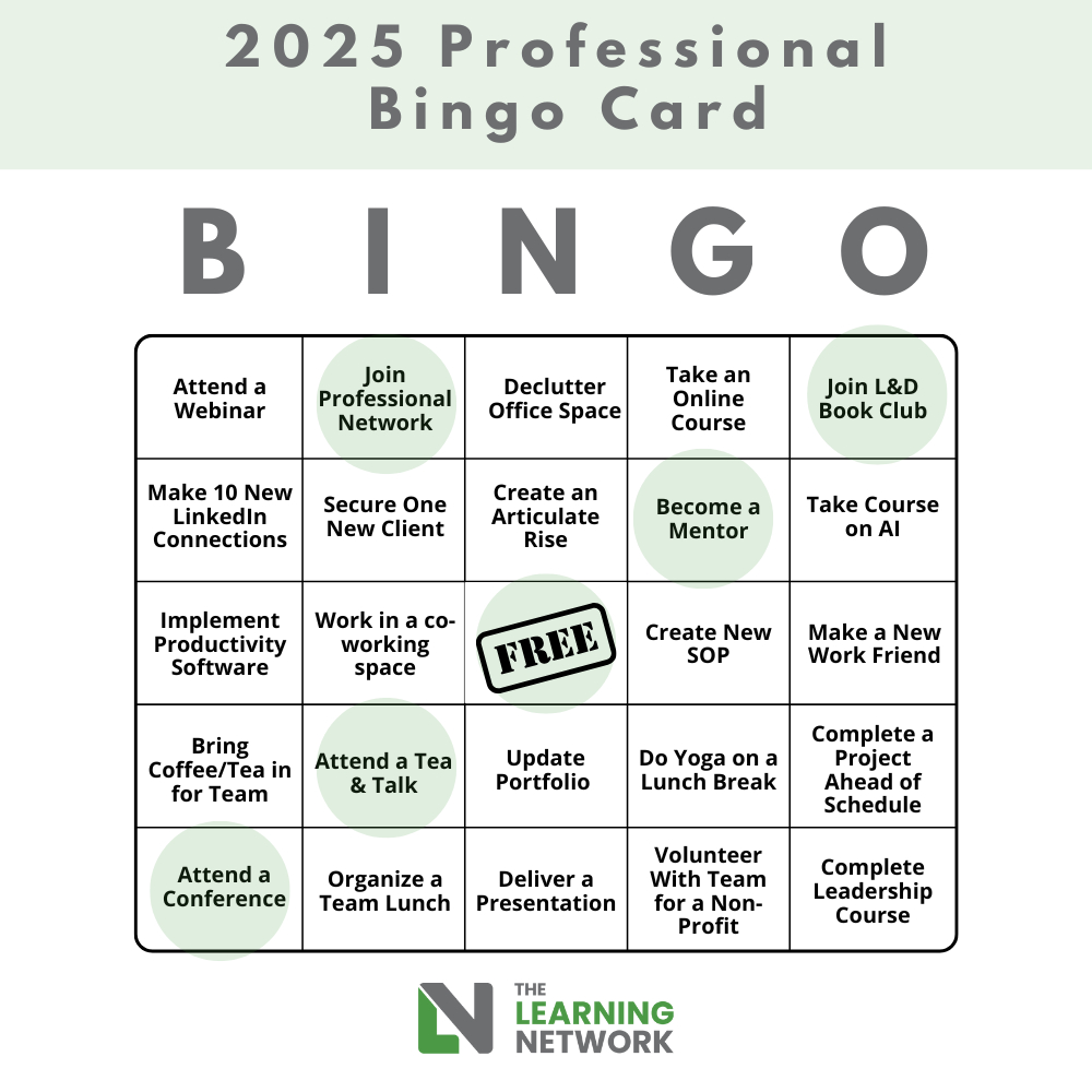 Make Goal-Setting Fun: Create Your 2025 Professional Bingo Card throughout Bingo Cards For 2025