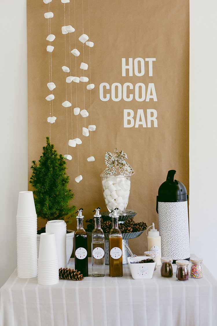 Make Your Own Hot Chocolate Bar With These Free Printables for Hot Cocoa Bar Printables Free