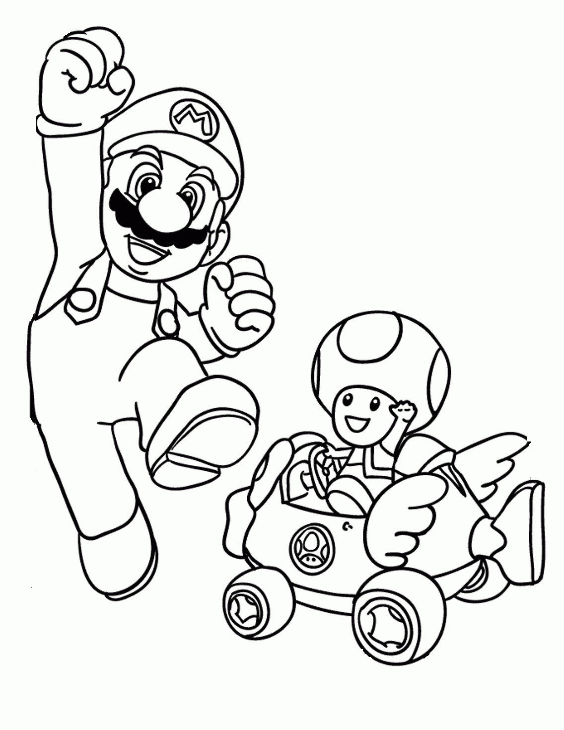 Mario Coloring Pages – Printable Coloring Pages. Free for Free Mario Coloring Pages Printable