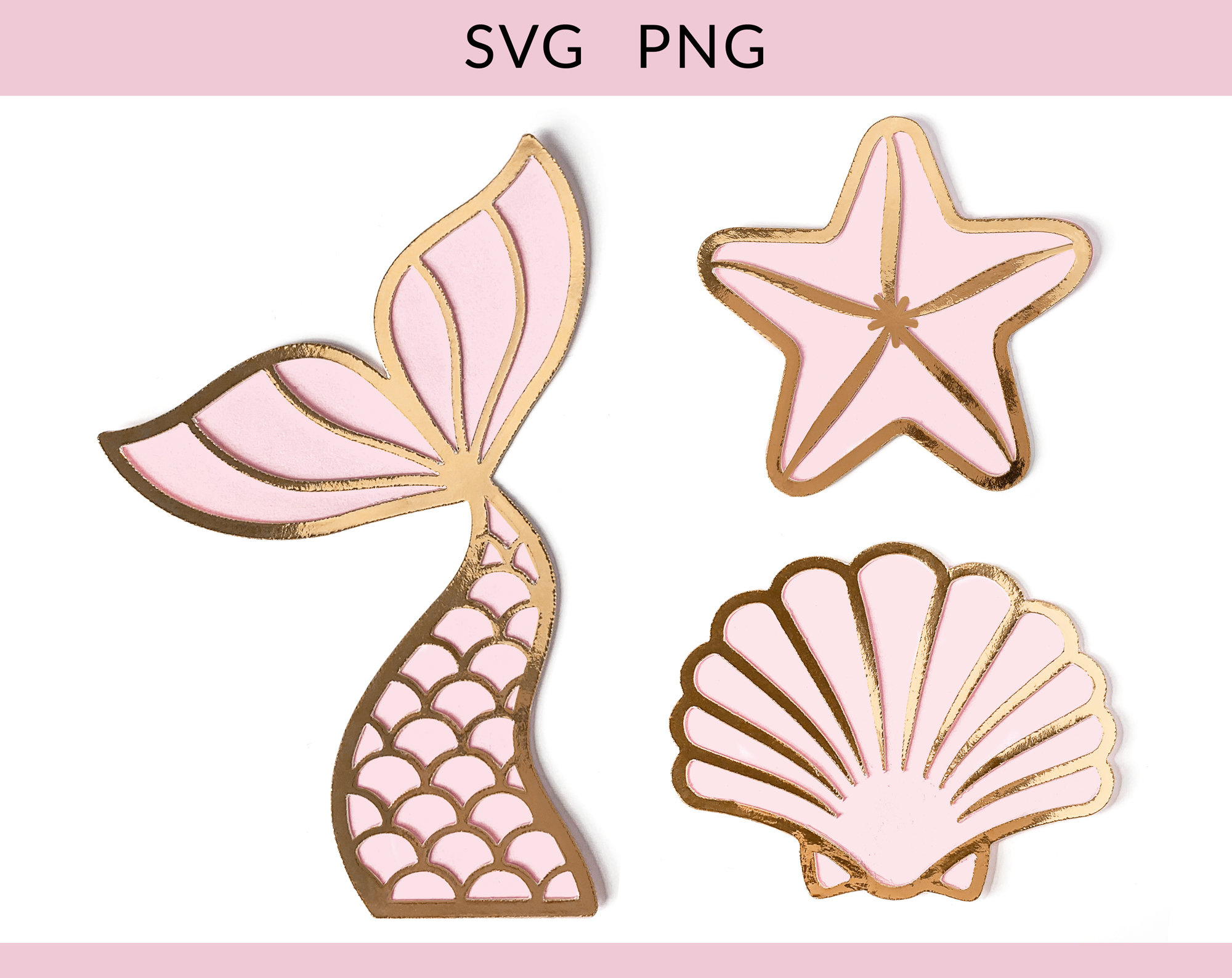 Mermaid Tail Cake Topper - Etsy inside Mermaid Tail Topper Printable