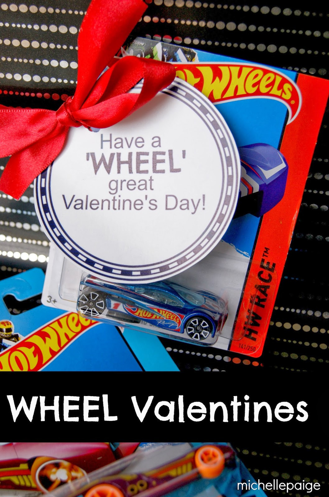 Michelle Paige Blogs: Race Car Valentines pertaining to Free Printable Hot Wheels Valentines