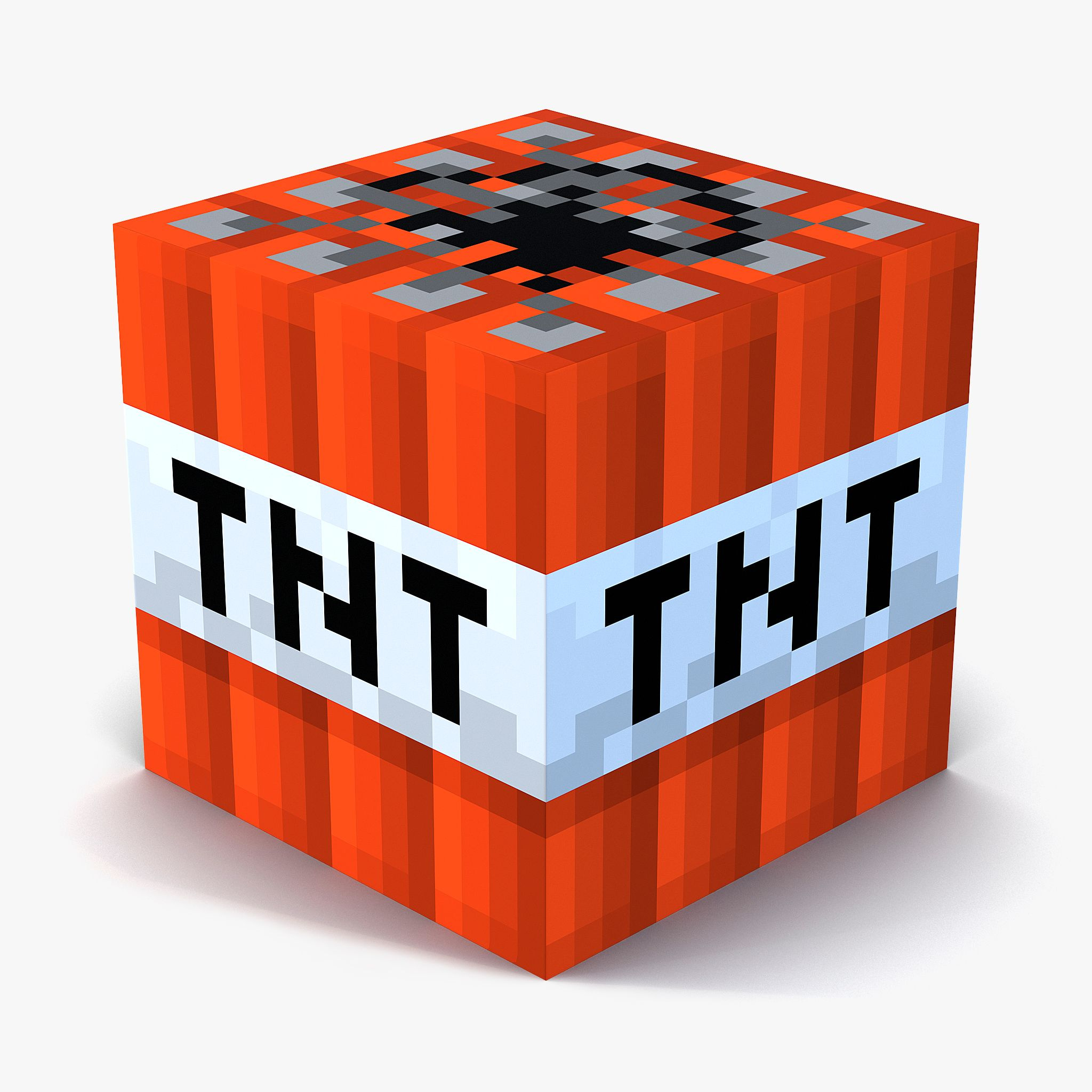 Minecraft Tnt 3D Model 3D Model $4 - .3Ds .Fbx .Obj .Max - Free3D in Minecraft Tnt Free Printable
