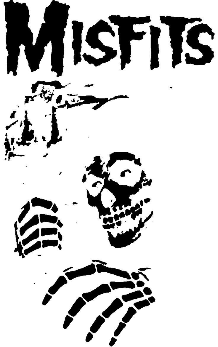 Misfits Stencil regarding Printable Misfits Pumpkin Stencil