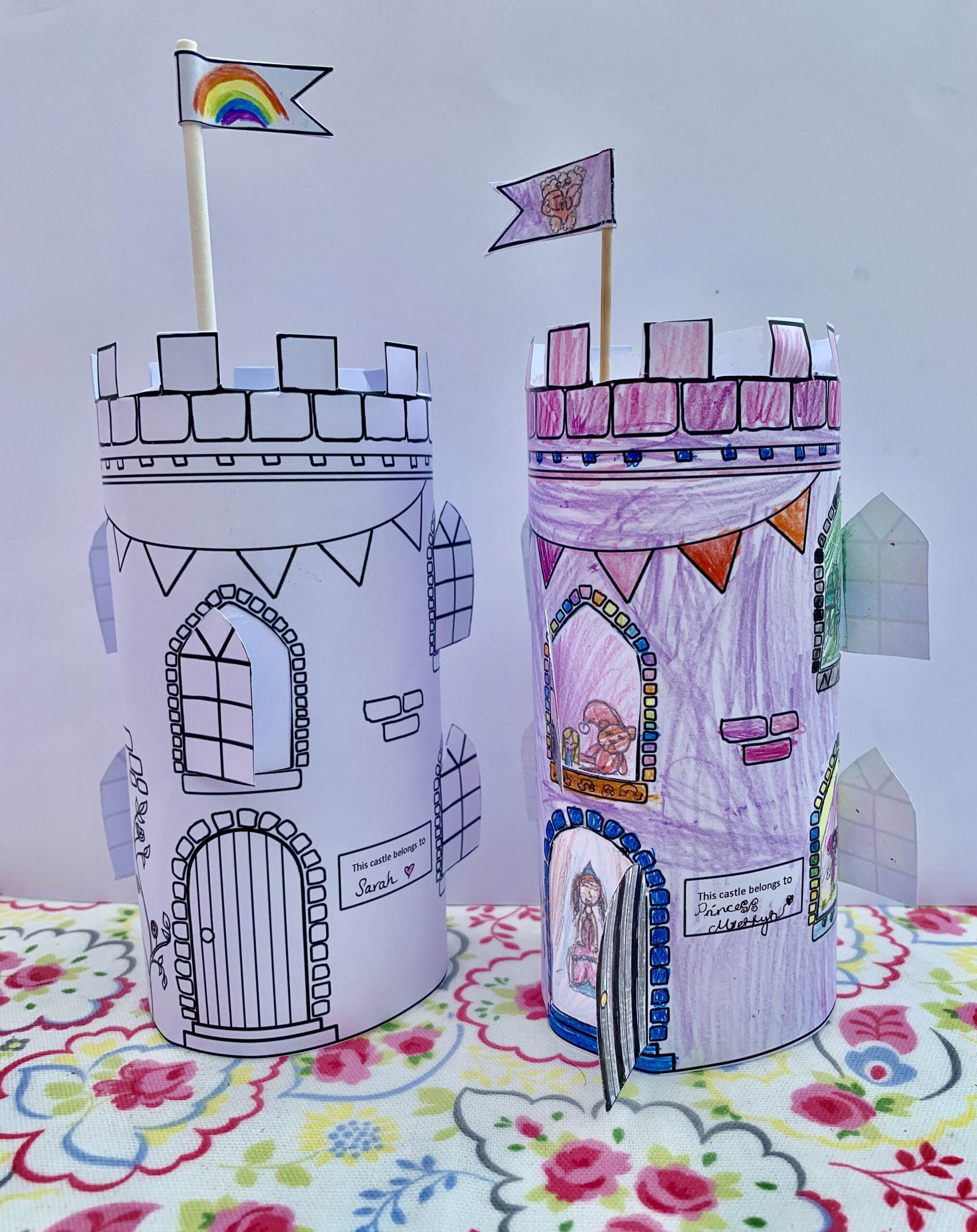 My Family Printable Castle Activity – Make Time Together with regard to Cut Out Castle Template Printable