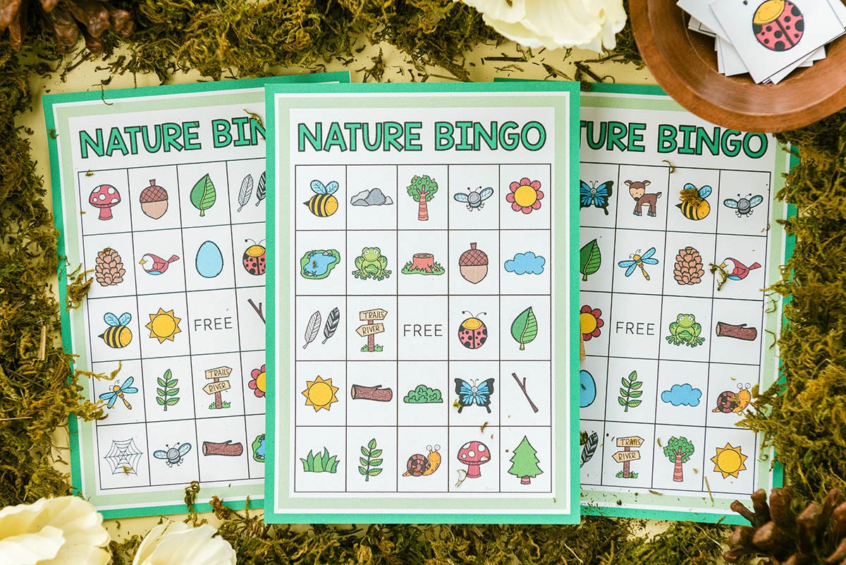 Nature Bingo (Free Printables) - The Best Ideas For Kids pertaining to Nature Walk Bingo Printable Free