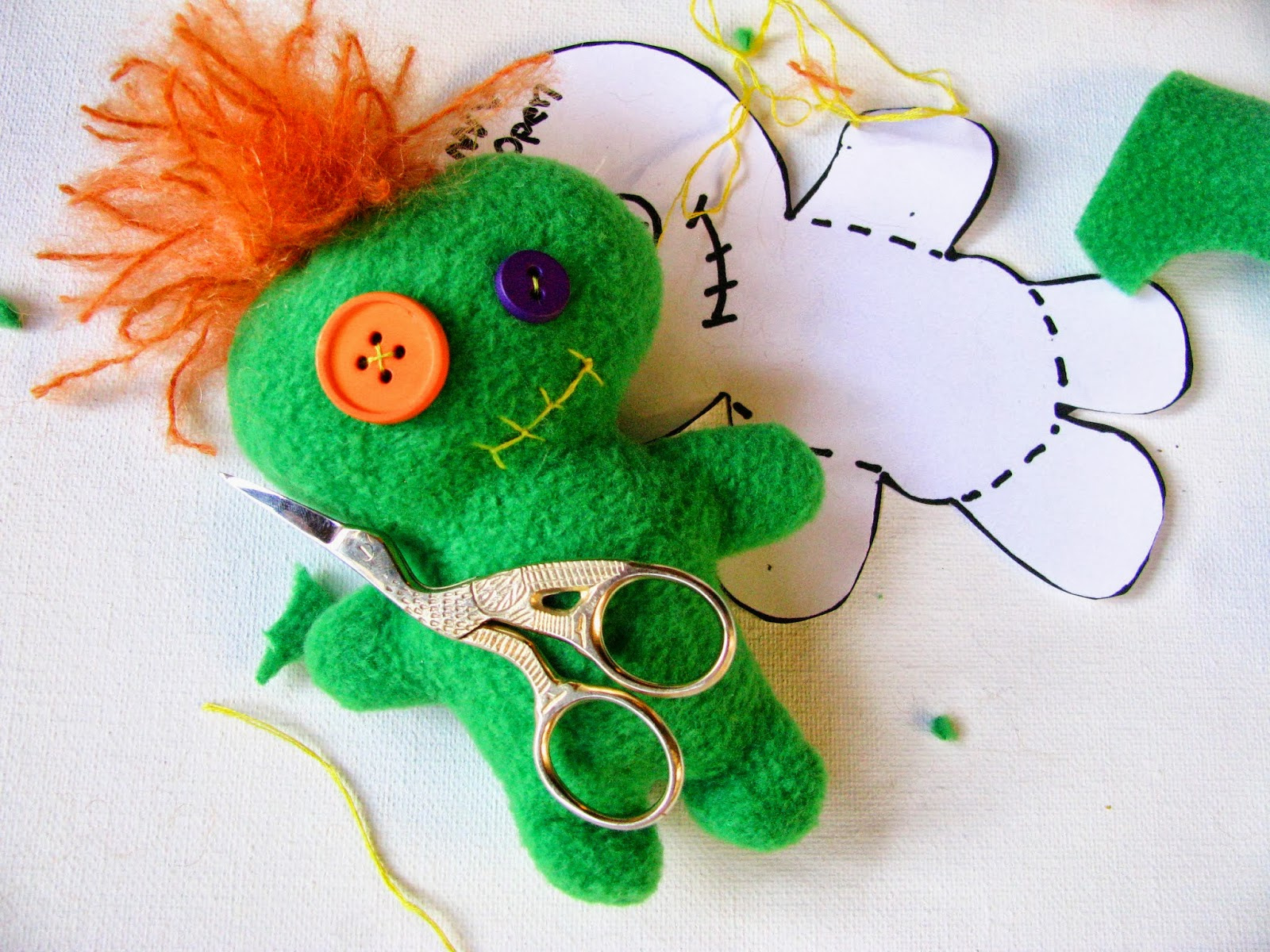 Nimblephish: Little Voodoo Doll Free Pattern regarding Printable Voodoo Doll Patterns Free