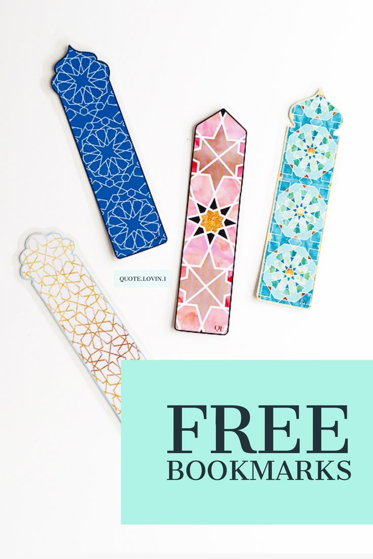 Pin Page with Ramadan Bookmarks Printable