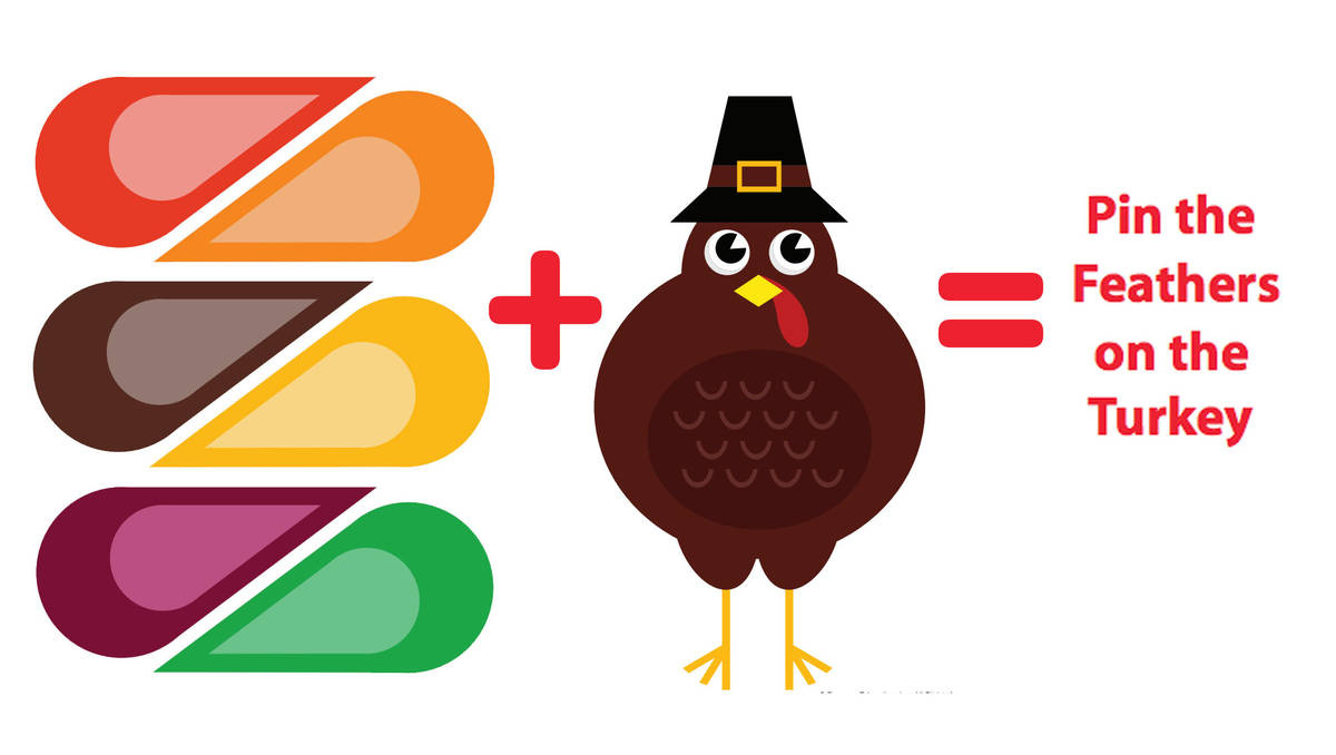 Pin The Feathers On The Turkey Thanksgiving Game - Familyeducation pertaining to Pin the Tail on the Turkey Printable