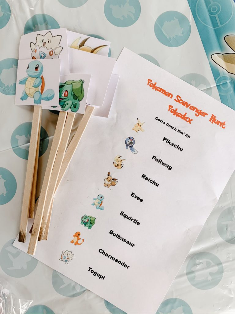 Pokemon Birthday - Gotta Catch Em' All - Stacia Mikele pertaining to Free Printable Pokemon Scavenger Hunt Printable