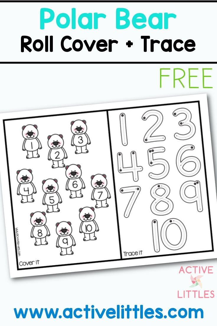 Polar Bear Free Printable - Active Littles with regard to Printable Polar Bear Worksheets