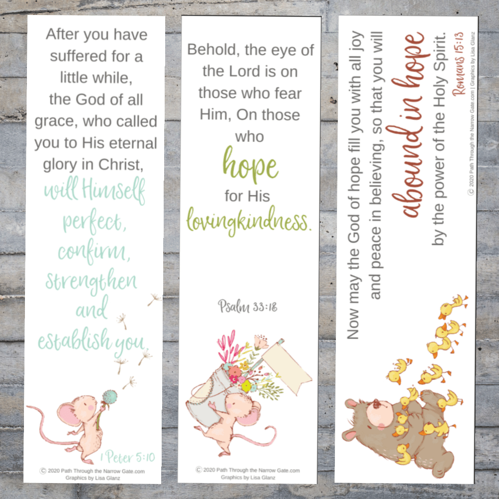 Printable Bible Verse Bookmarks - Kids Bible Teacher pertaining to Free Printable Bible Bookmarks