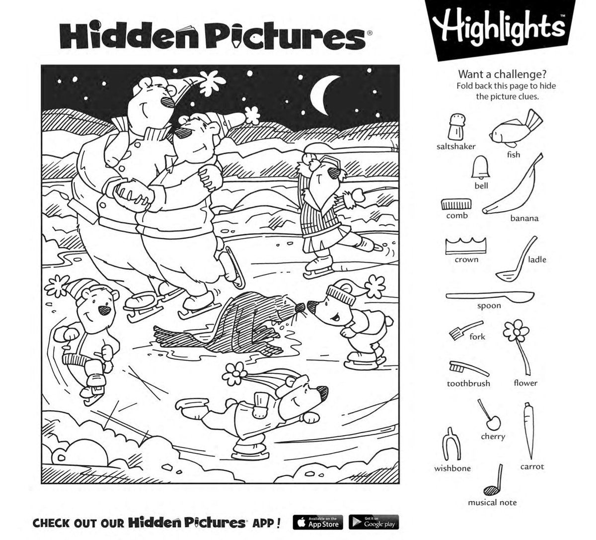 Printable Hidden Picture That Are Hilaire D9C with regard to Highlights Hidden Pictures Free Printables