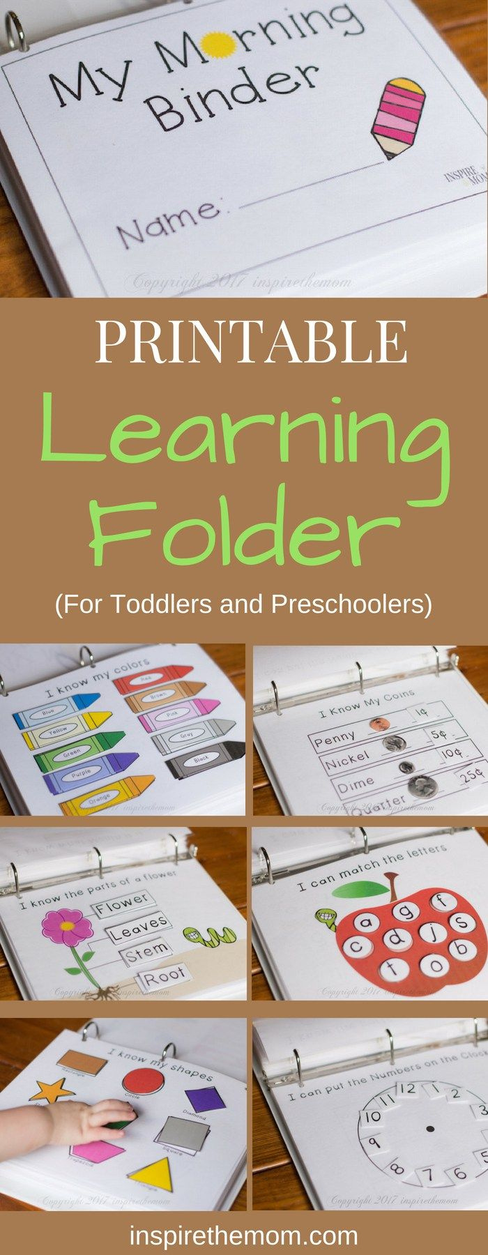 Printable Preschool Learning Folder For The Early Years - within Free Printable Learning Folder