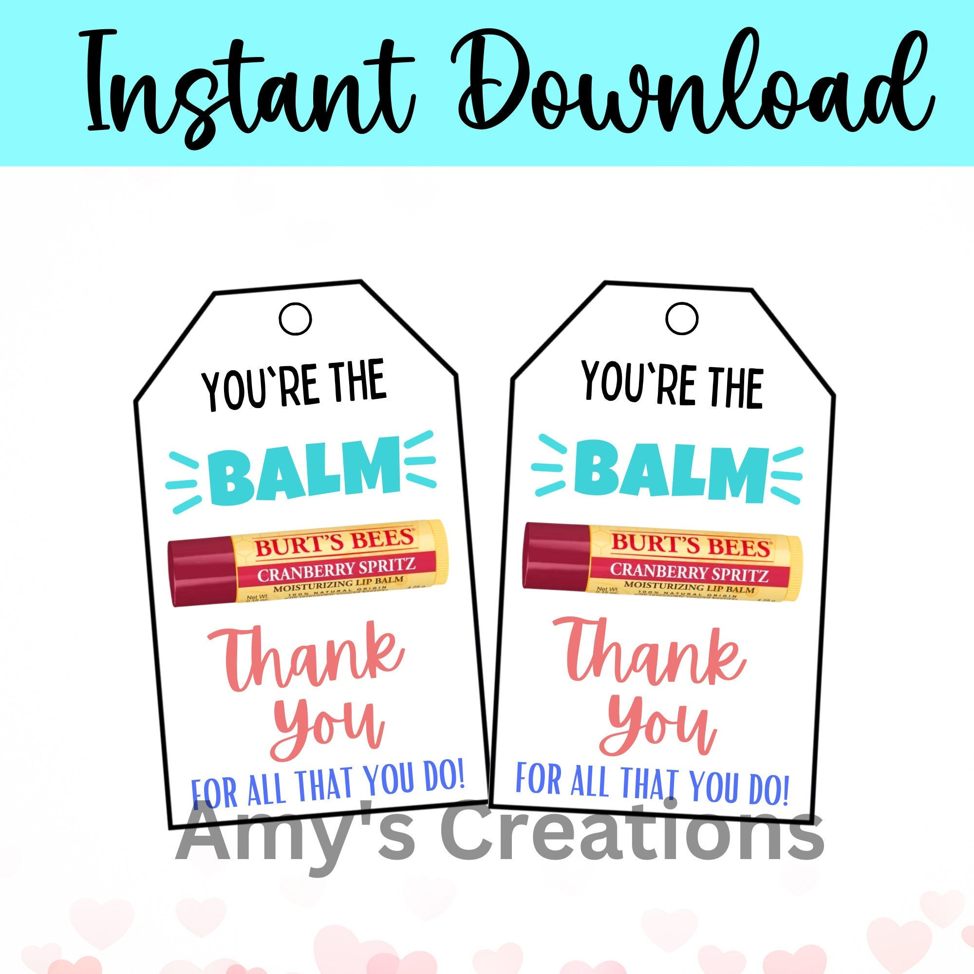 You re the Balm Free Printables FREE Printable HQ