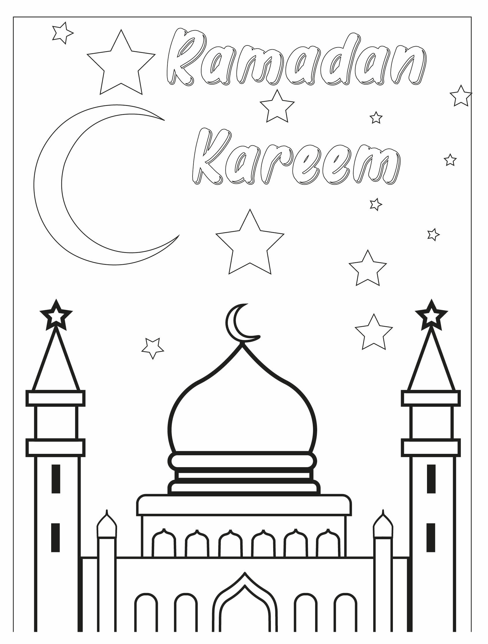 Printables - Free Coloring Pages &amp;amp; Learning Worksheets | Hp for Free Printable Coloring Pages For Eid And Ramadan