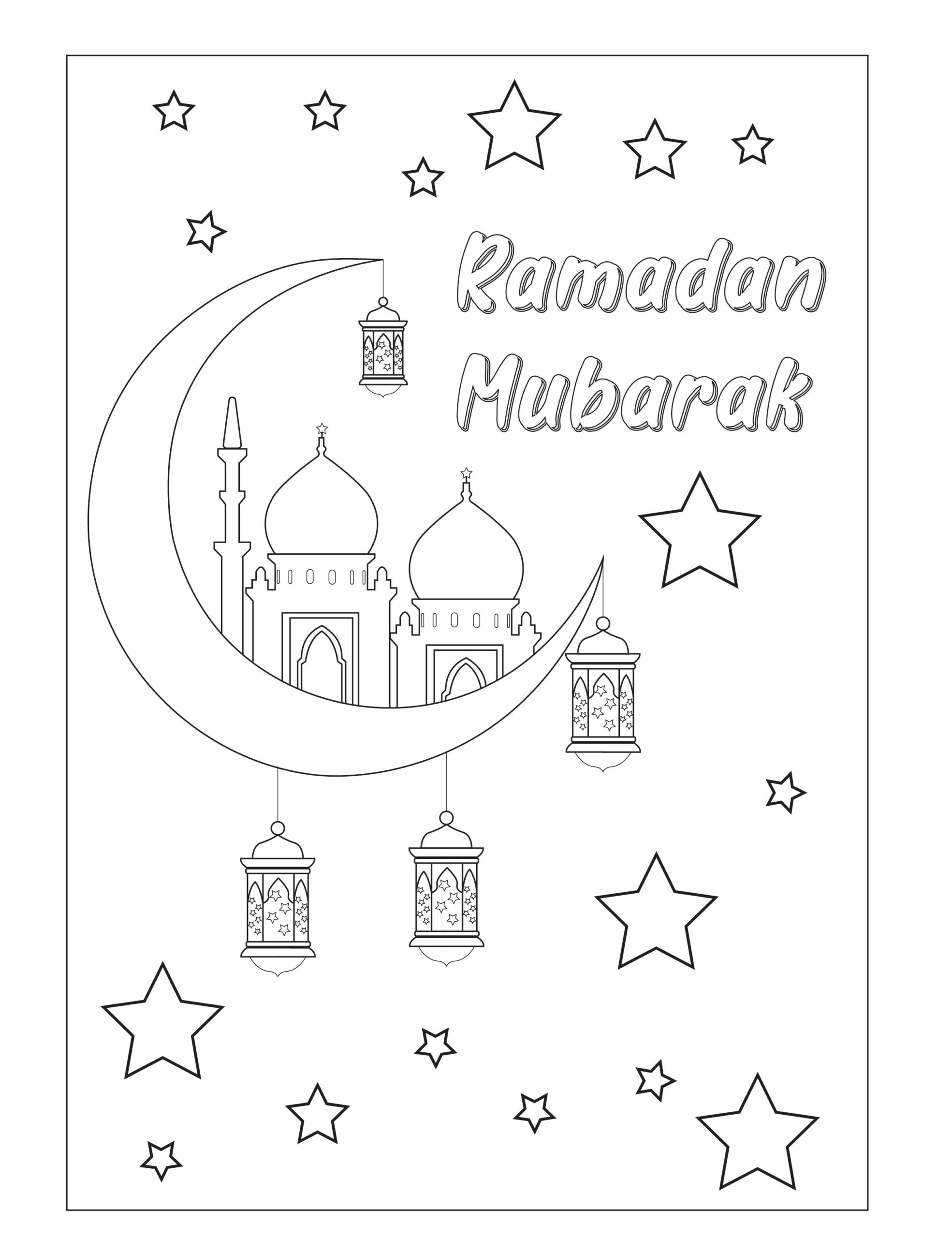 Printables - Free Coloring Pages &amp;amp; Learning Worksheets | Hp for Printable Ramadan Pictures