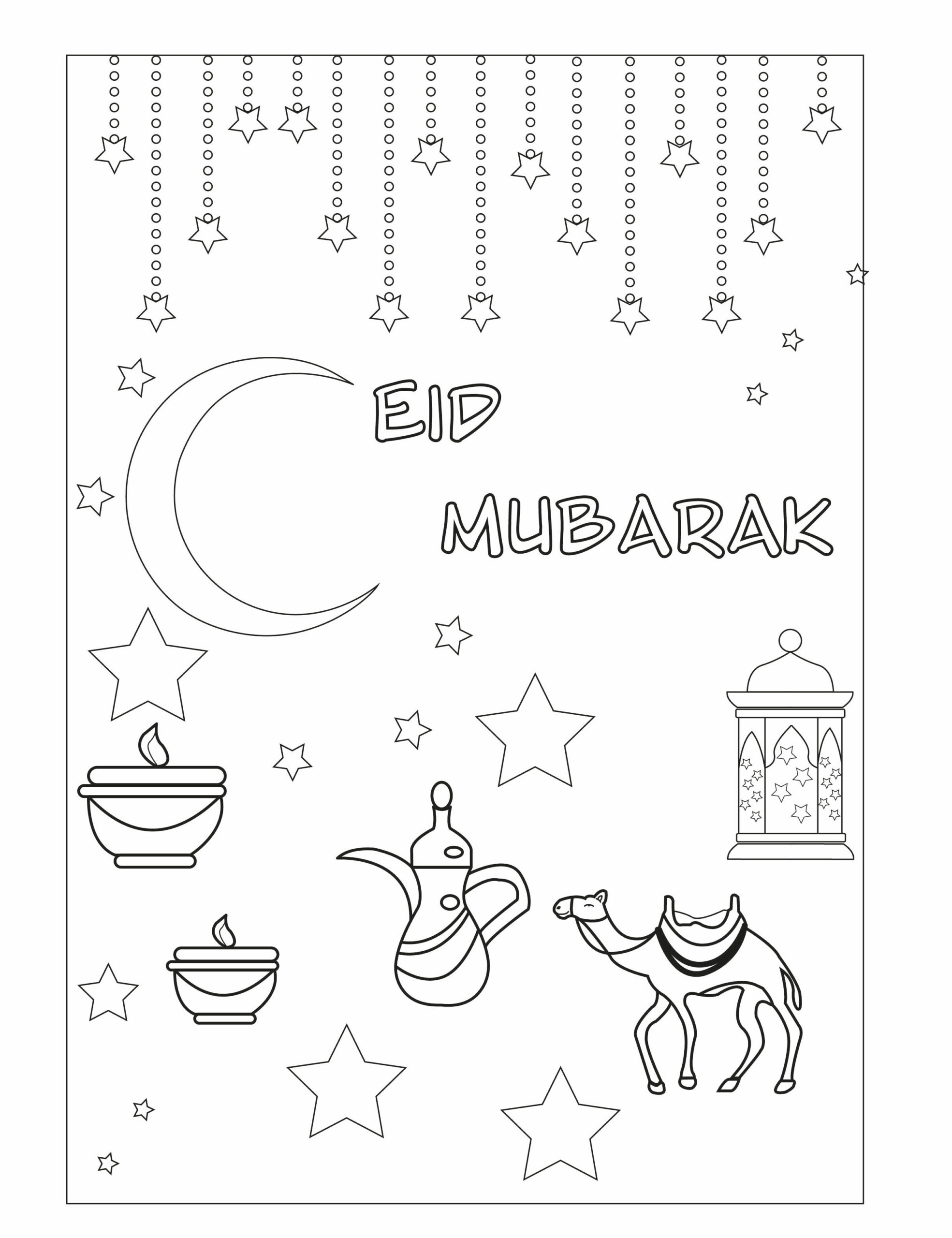 Printables - Free Coloring Pages &amp;amp; Learning Worksheets | Hp within Free Printable Coloring Pages For Eid And Ramadan