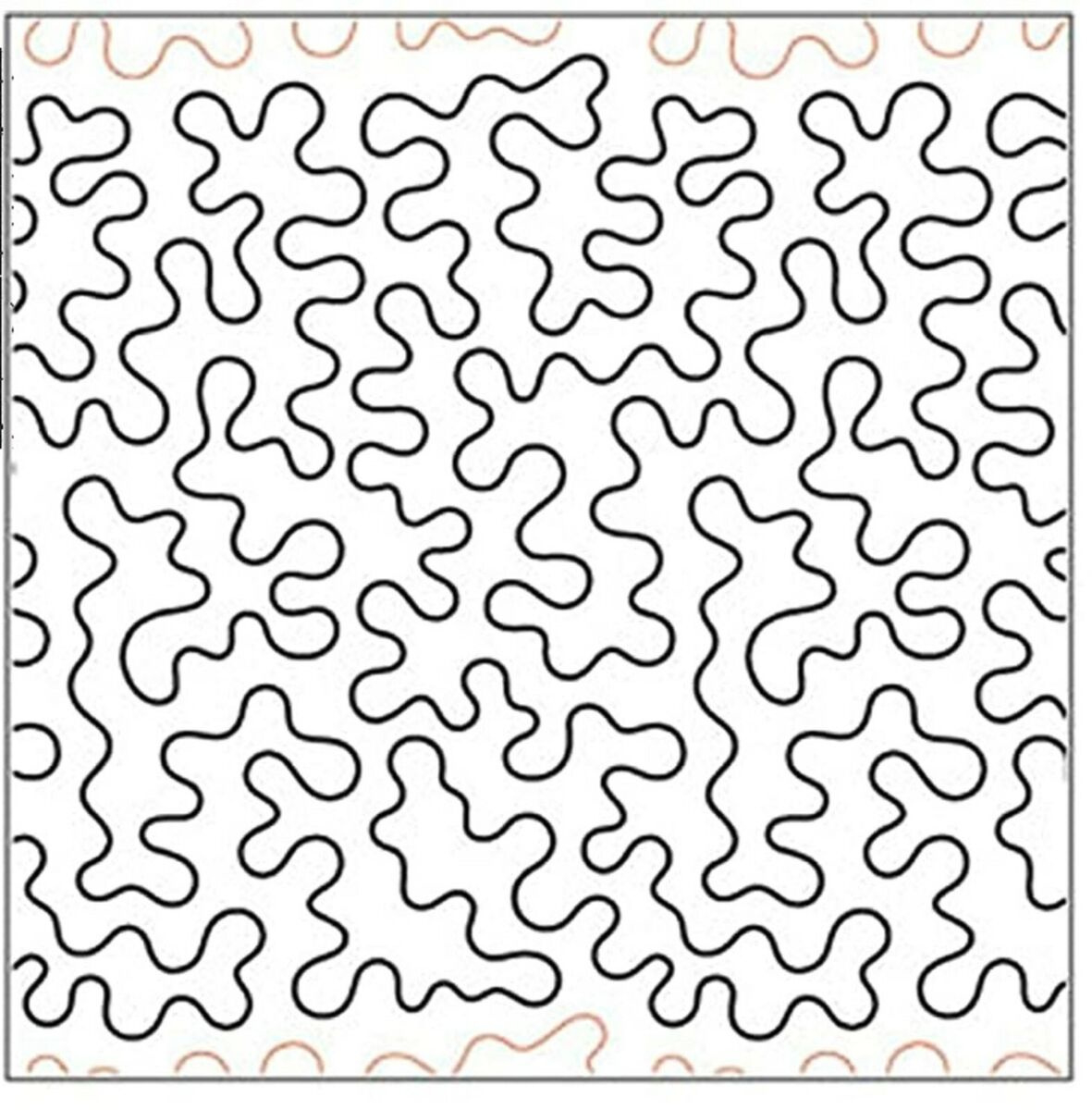 Quilting Stipple Pantograph Longarm Machine Paper Patterns Quilt in Free Printable Pantograph Quilting Patterns