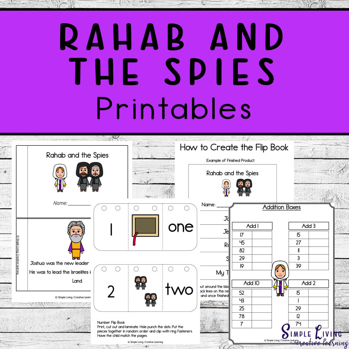 Rahab And The Spies Printables - Simple Living. Creative Learning in Free Printable Rahab and the Spies Craft