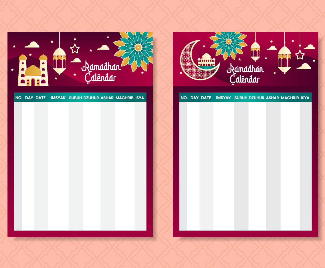 Ramadan Calendar Concept with Free Printable Ramadan Calendar