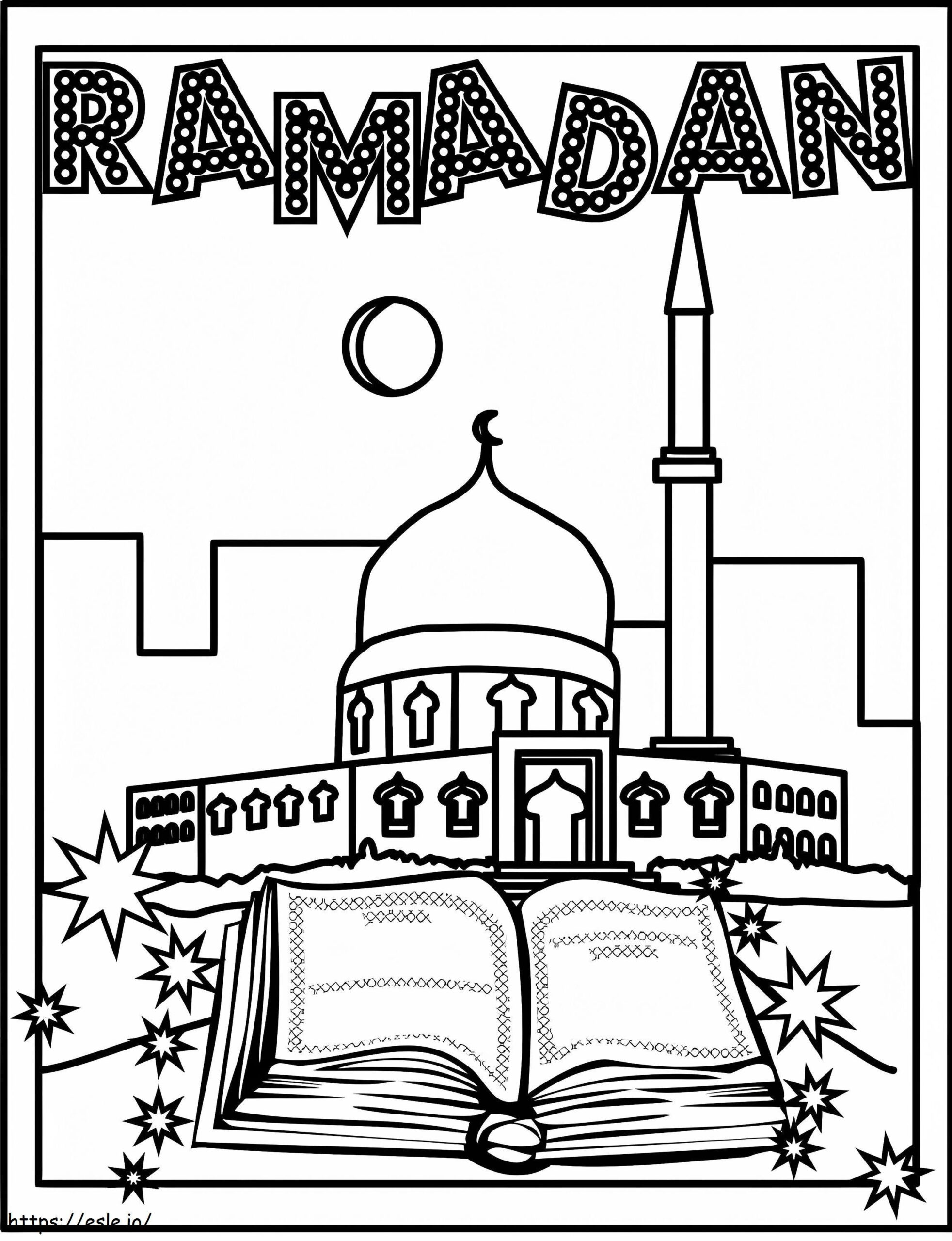 Ramadan Coloring Page intended for Ramadan Coloring Pages Printable