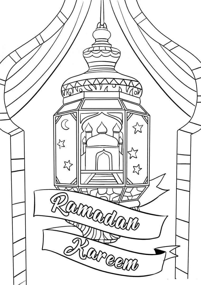 Ramadan Coloring Pages To Print - Free Printable Coloring Pages for Printable Ramadan Cards For Coloring Pages