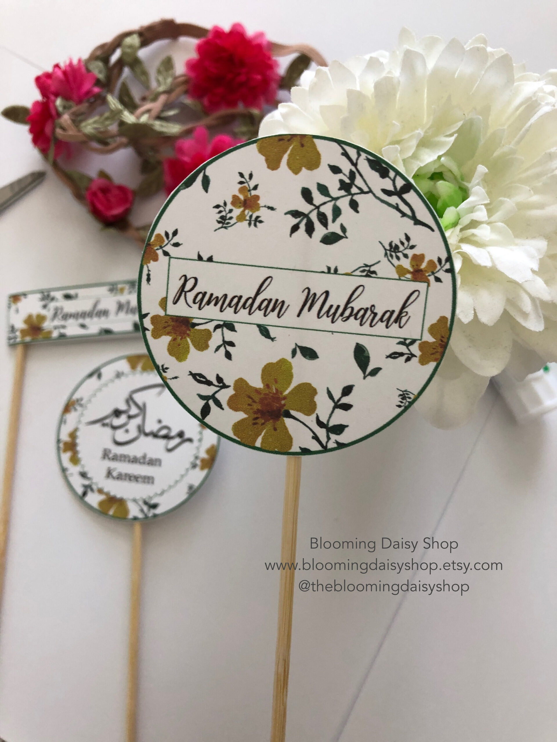 Ramadan Cupcake Topper Printable-Ramadan Mubarak Toppers-Digital with regard to Ramadan Cupcake Toppers Printable