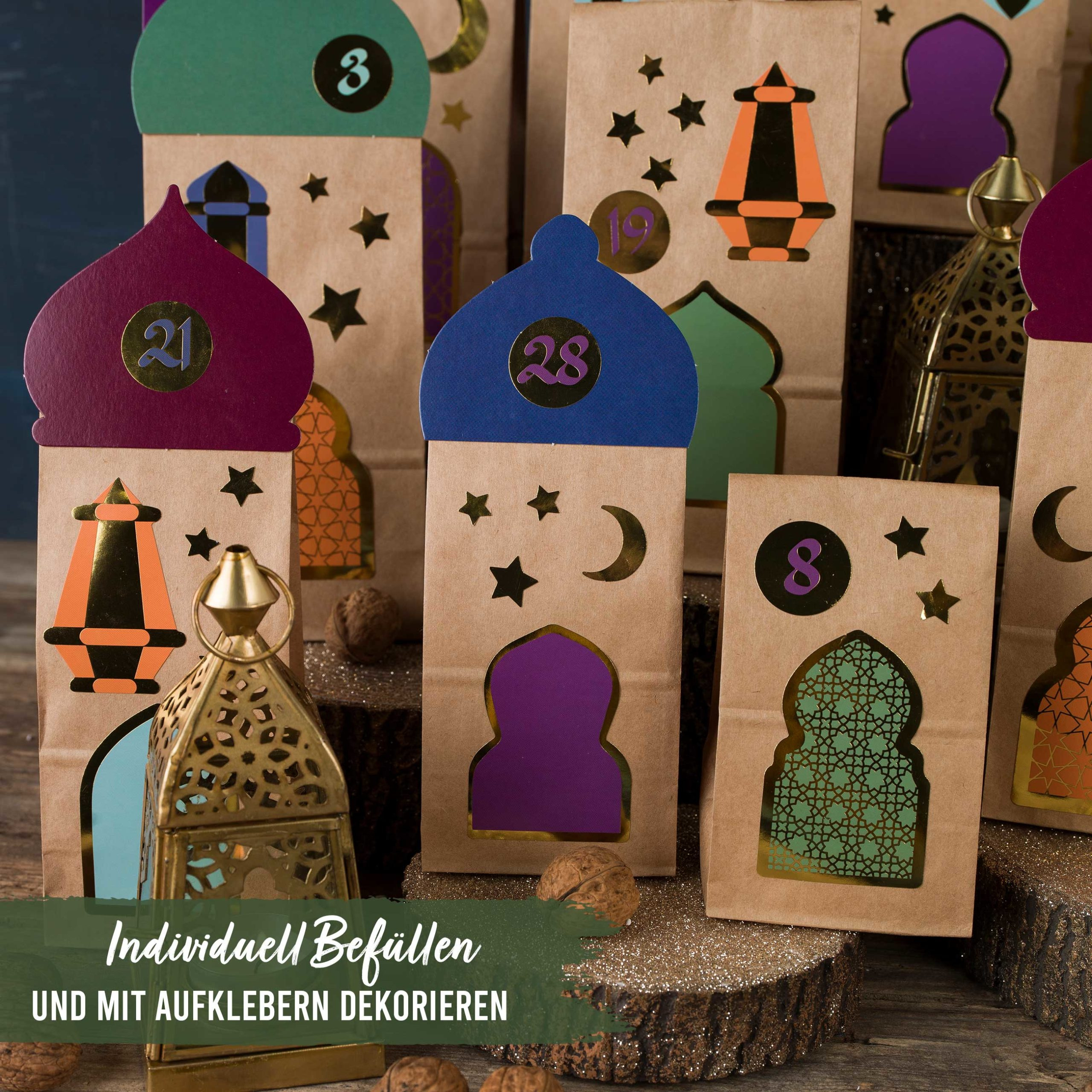 Ramadan Kalender Mit Stanzteilen with Free Printable Ramadan Decorations