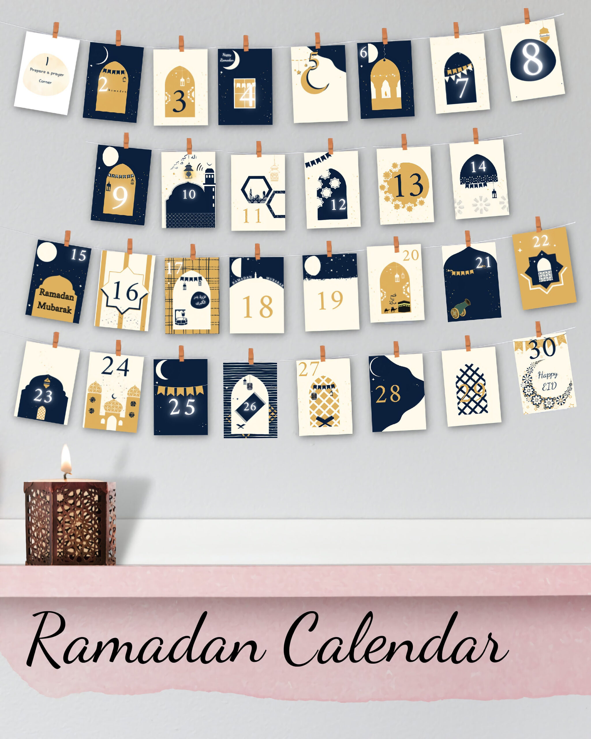 Ramadan Kalender,Ramadan Gute Taten,Ramadan Countdown Kalender pertaining to Ramadan Advent Calendar Printable