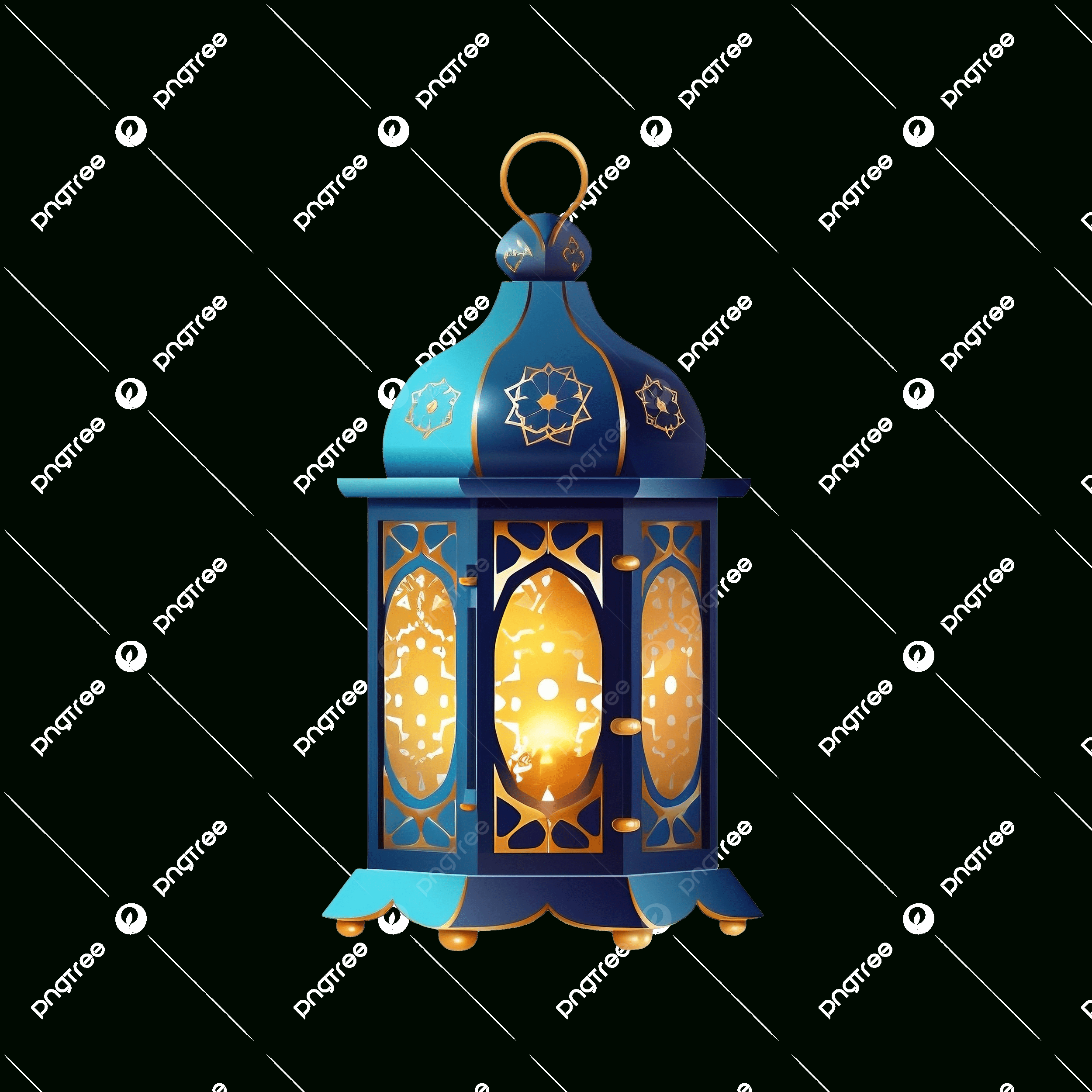 Ramadan Kareem Lantern Illustration, Ramadan, Lantern, Clipart Png within Printable Ramadan Lantern Clipart