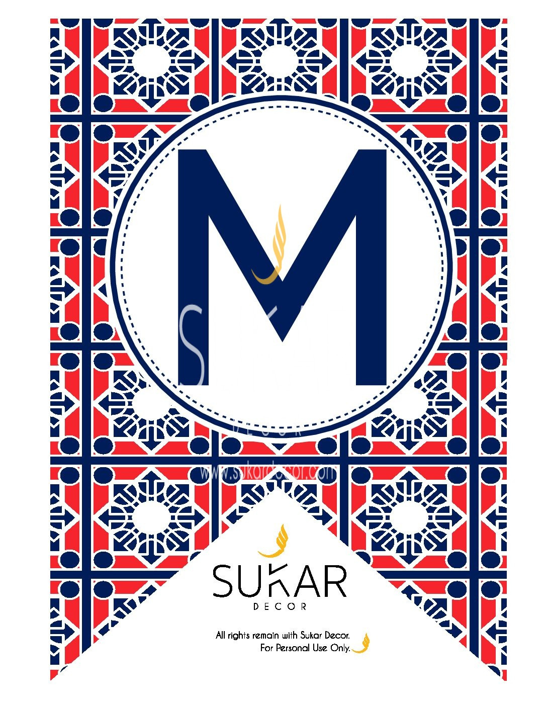 Ramadan Mubarak Banner Instant Download Islamic Decor - Sukar throughout Ramadan Mubarak Decoration Printable